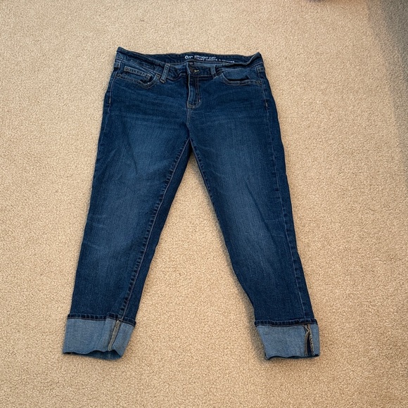 GAP Factory Denim - GAP Factory Dark Blue Ankle Jeans